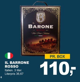 Ukendt italiensk rødvin
