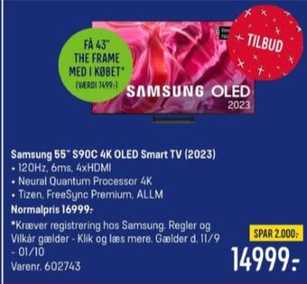 Elgiganten Samsung tv tilbud