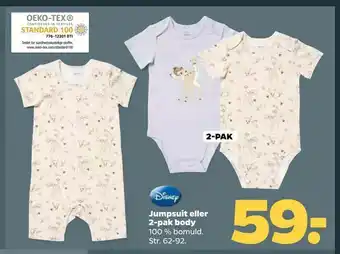 Netto Jumpsuit eller 2-pak body tilbud