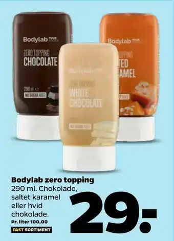 Netto Bodylab zero topping tilbud