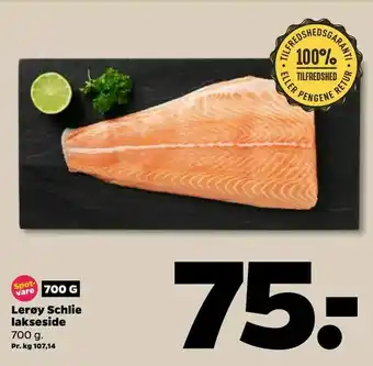 Lerøy Schlie lakseside