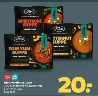 Mou verdenssuppe