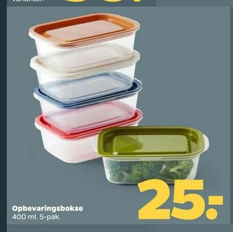 Opbevaringsbokse