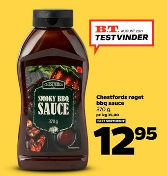 Netto Chestfords røget bbq sauce tilbud