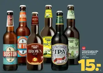 Netto Thisted Bryghus eller Ørbæk økologisk øl tilbud