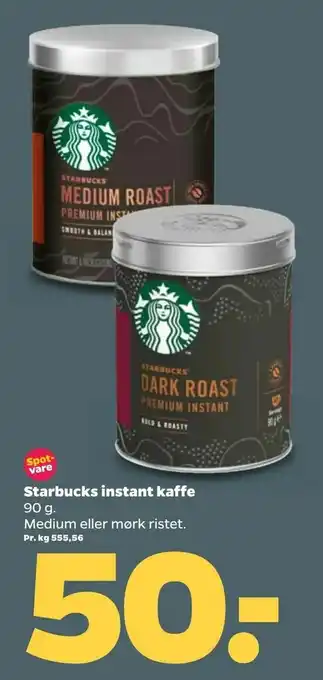 Netto Starbucks instant kaffe tilbud