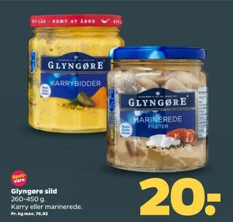 Netto Glyngøre sild tilbud