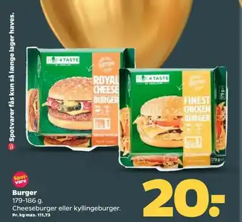 Netto Burger tilbud