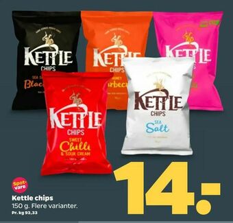 Netto Kettle chips tilbud