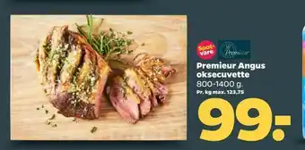 Netto Premieur Angus oksecuvette tilbud