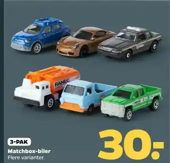 Matchbox-biler