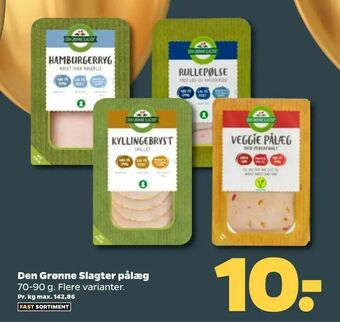 Netto Den Grønne Slagter pålæg tilbud