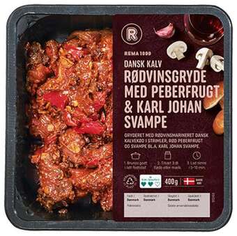 REMA 1000 Rødvinsgryde, 400 g tilbud