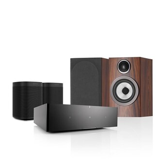 Sonos amp + one sl (x2) + b&w 707 s3 trådløs surround