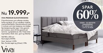 SengeSpecialisten Viva premium elevationsseng tilbud