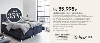 SENG Wonderland 532 melody elevationsseng tilbud