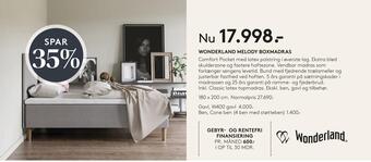 SENG Wonderland melody boxmadras tilbud