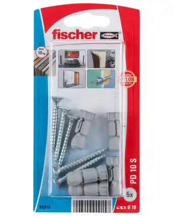 Fischer gipspladedyvel pd10 sk 5-pak