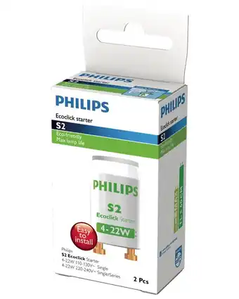 Harald Nyborg Philips starter s2 4-22w 2-pak tilbud