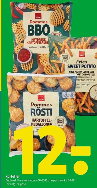 Coop 365 Kartofler tilbud