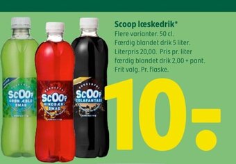 Scoop læskedrik