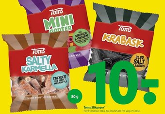 Coop 365 Toms Slikposer tilbud