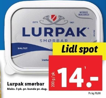 Lurpak smørbar