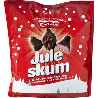 Fleggaard Carletti juleskum med vaniljesmag og lys chokolade 130g tilbud