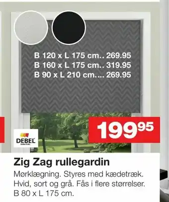 Zig Zag rullegardin