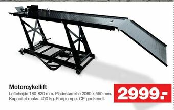 Bauhaus Motorcykellift tilbud