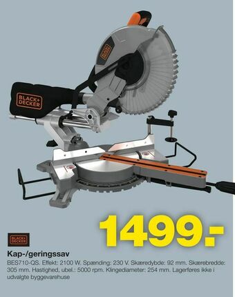 Bauhaus Kap-/geringssav tilbud