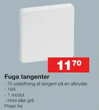 Bauhaus Fuga tangenter tilbud