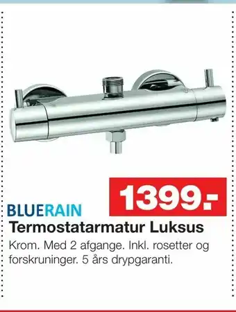 Bauhaus Termostatarmatur Luksus tilbud