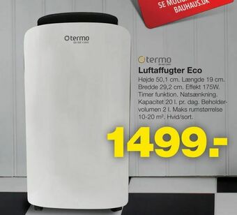 Bauhaus Luftaffugter Eco tilbud