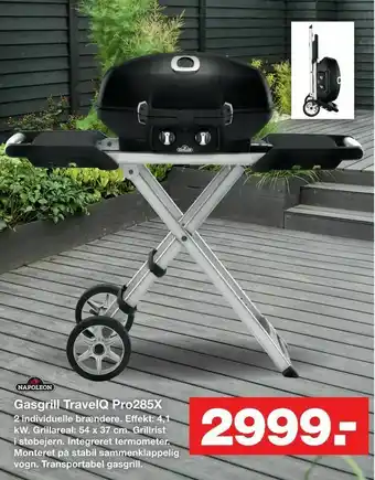 Bauhaus Gasgrill TravelQ Pro285X tilbud