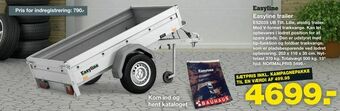 Bauhaus Easyline trailer tilbud