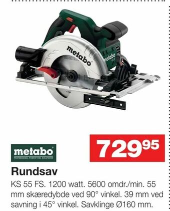 Bauhaus Rundsav tilbud