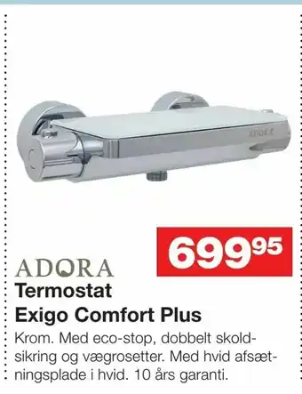Bauhaus Termostat Exigo Comfort Plus tilbud