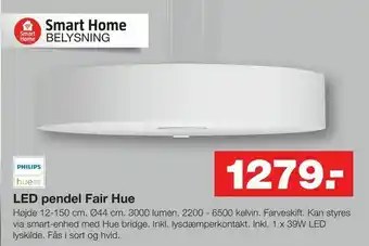 LED pendel Fair Hue