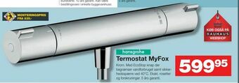 Bauhaus Termostat MyFox tilbud