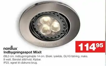 Indbygningsspot Mixit