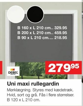 Bauhaus Uni maxi rullegardin tilbud