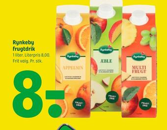 Rynkeby frugtdrik