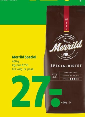 Coop 365 Merrild special tilbud