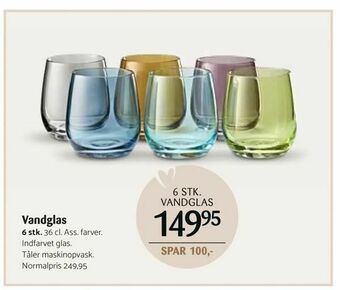Kop & Kande Vandglas tilbud
