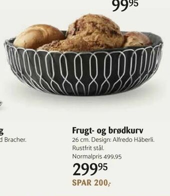 Kop & Kande Frugt- og brødkurv tilbud