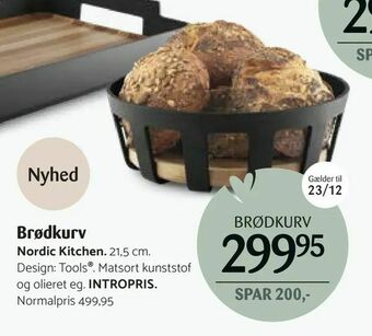 Kop & Kande Brødkurv tilbud