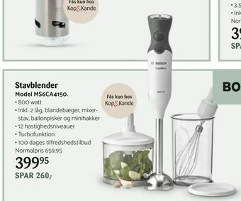 Kop & Kande Stavblender tilbud