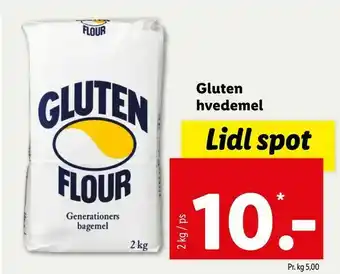 Let-Køb Gluten hvedemel tilbud