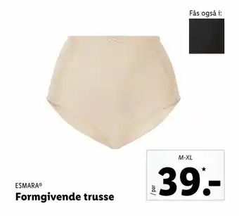Formgivende trusse